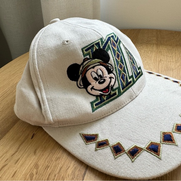 Vintage Disney Mickey Mouse Animal Kingdom Dad Cap Baseball Hat - Picture 2 of 6